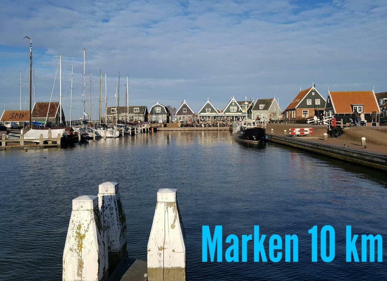 Out Of Amsterdam, River Apartment Close To City Broek in Waterland Kültér fotó